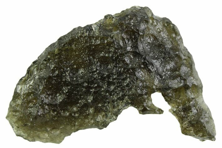 Green Moldavite Tektite ( g) - Czech Republic #359445